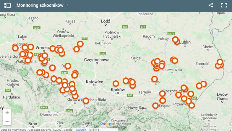 Monitoring szkodników