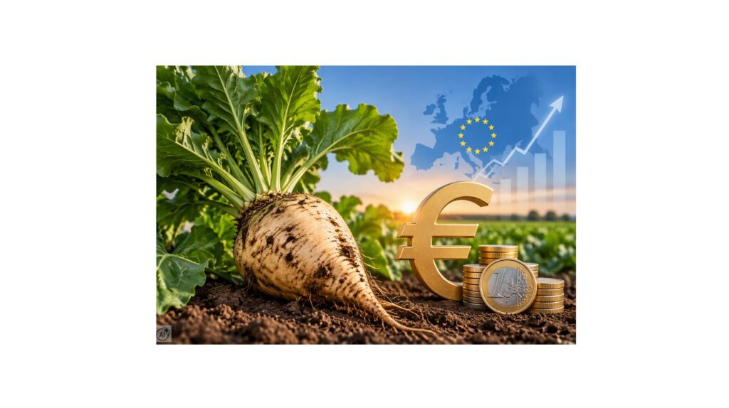 Znamy kurs Euro do&nbsp;rozliczenia buraków cukrowych w&nbsp;kampanii 2026/27